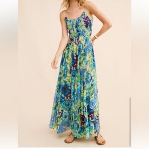 Free People Floral Maxi Dress